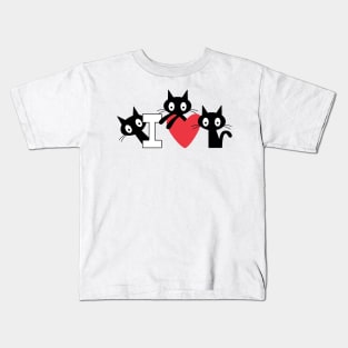 Love Cats Kids T-Shirt